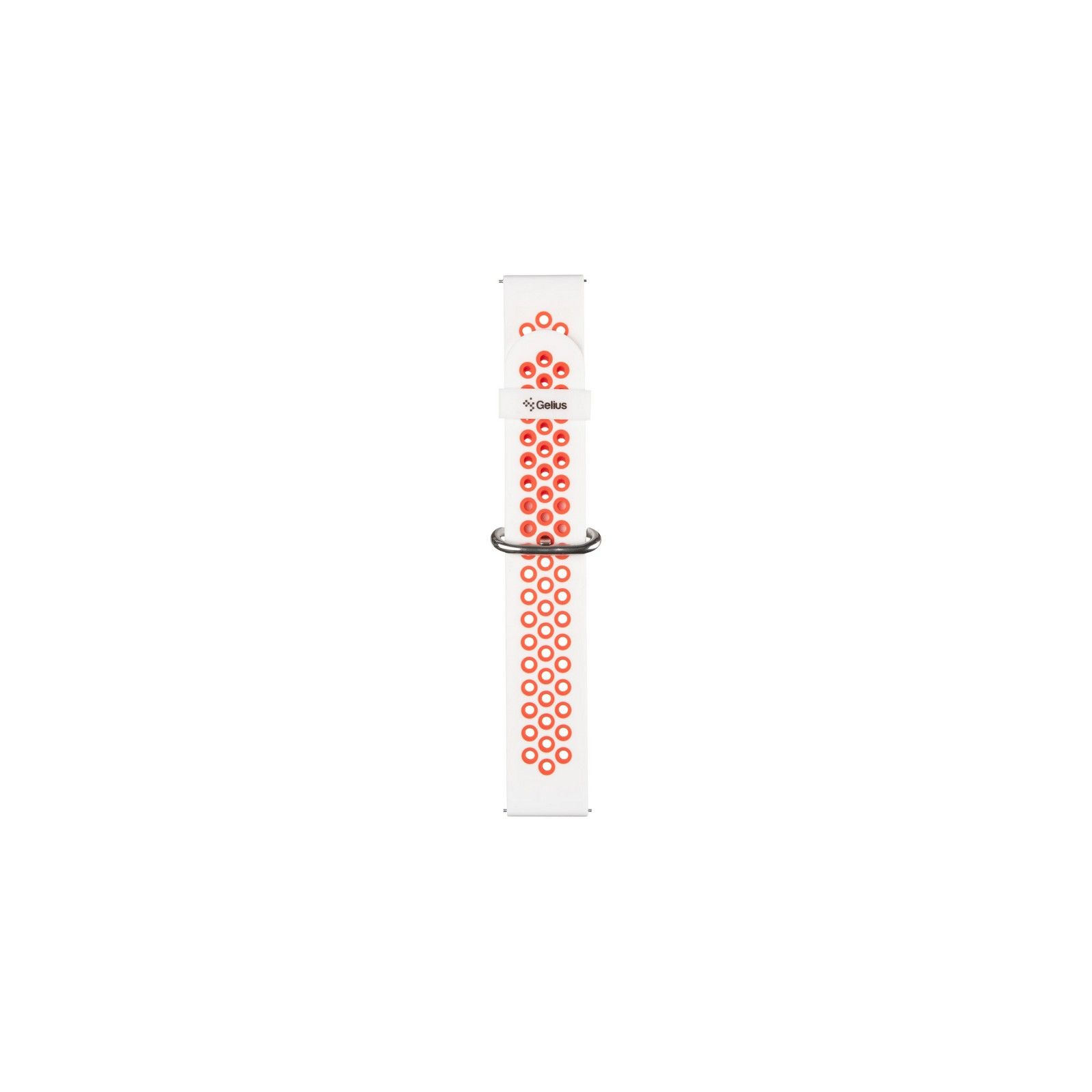 Ремінець до смарт-годинника Gelius Pro for Smart Watch Gelius Pro GP-SW001 (NEO) White/Red (00000075278) зображення 3