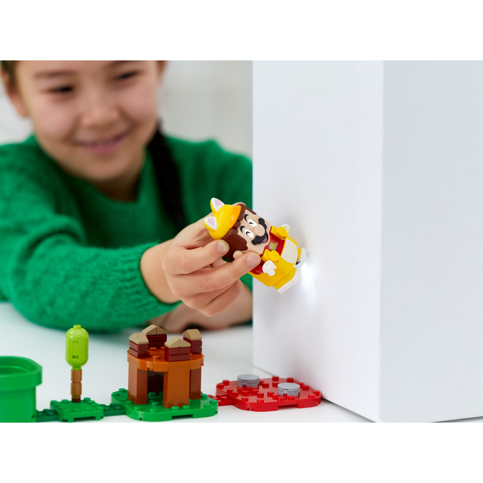 Конструктор LEGO Super Mario Марио-кот набор усилений 11 деталей (71372) изображение 7