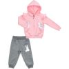 Спортивний костюм дитячий Breeze з зайчиком (14784-86G-pink)