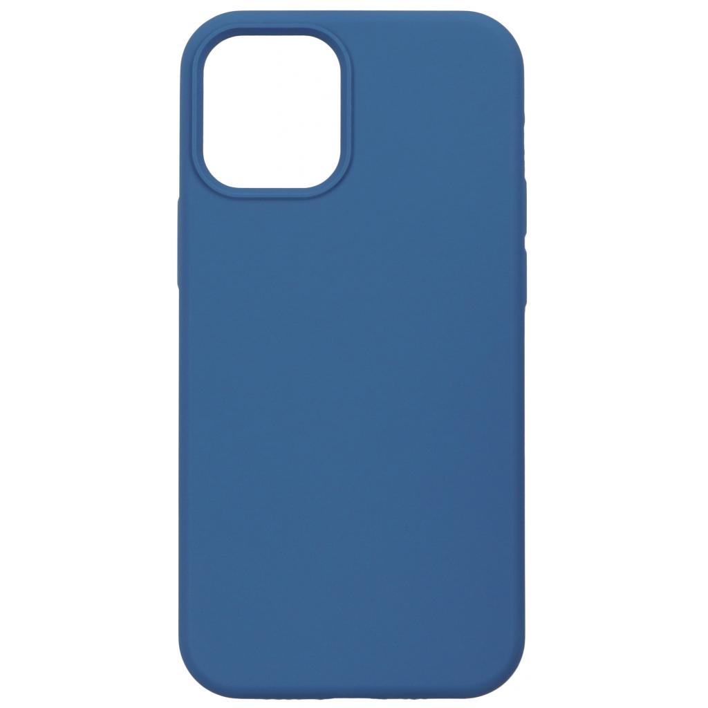 Чехол для мобильного телефона 2E Apple iPhone 12 (6.1"), Liquid Silicone, Cobalt Blue (2E-IPH-12PR-OCLS-CB)
