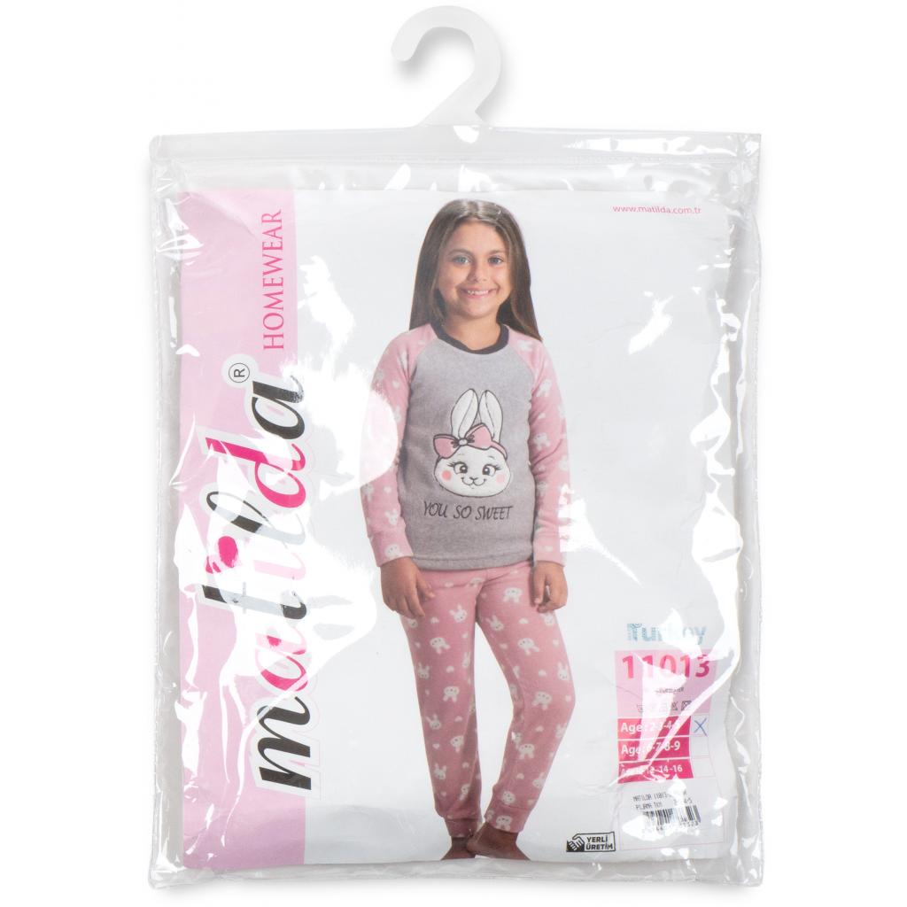 Пижама Matilda флисовая (11013-3-122G-pink) изображение 8