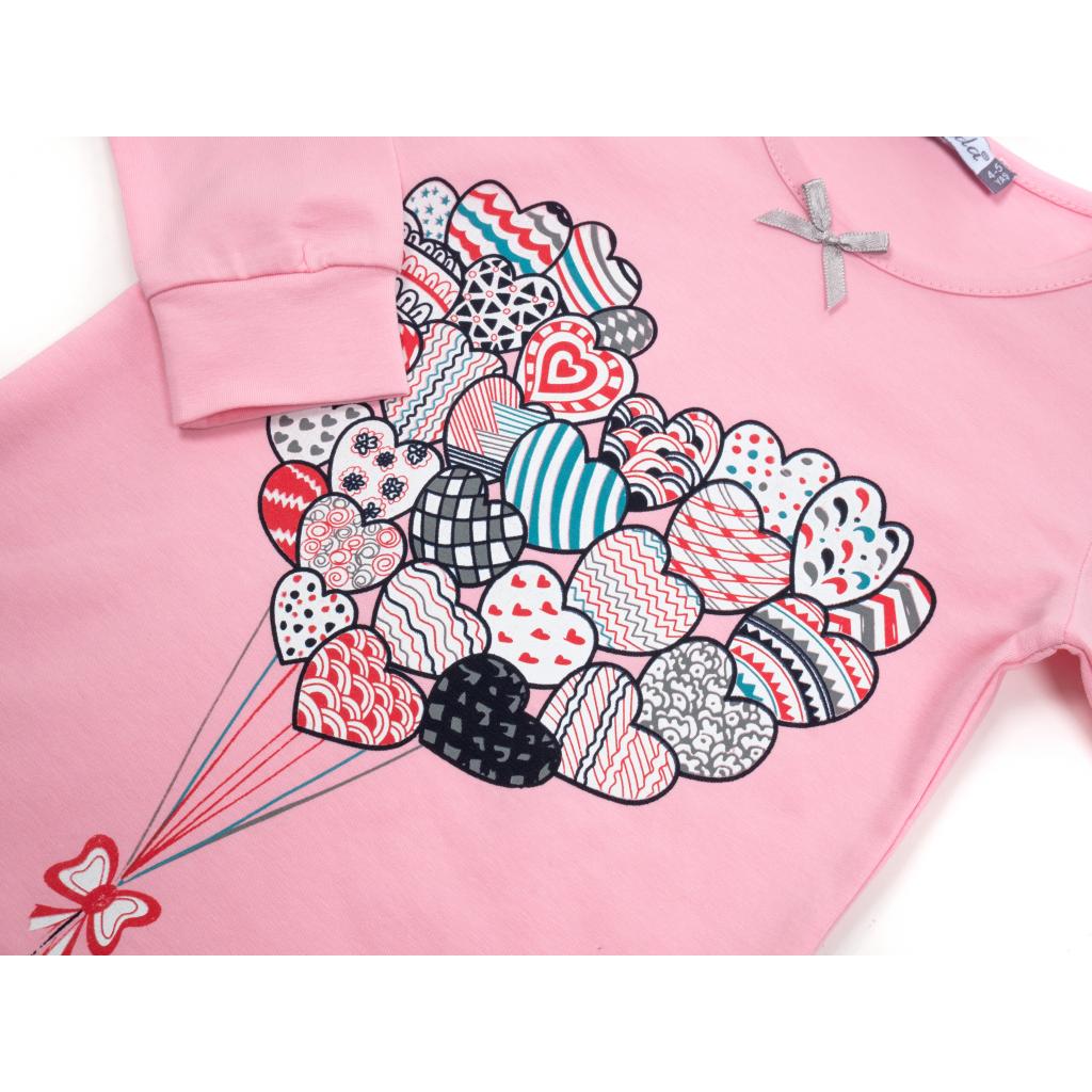 Пижама Matilda с сердечками (12101-2-116G-pink) изображение 7