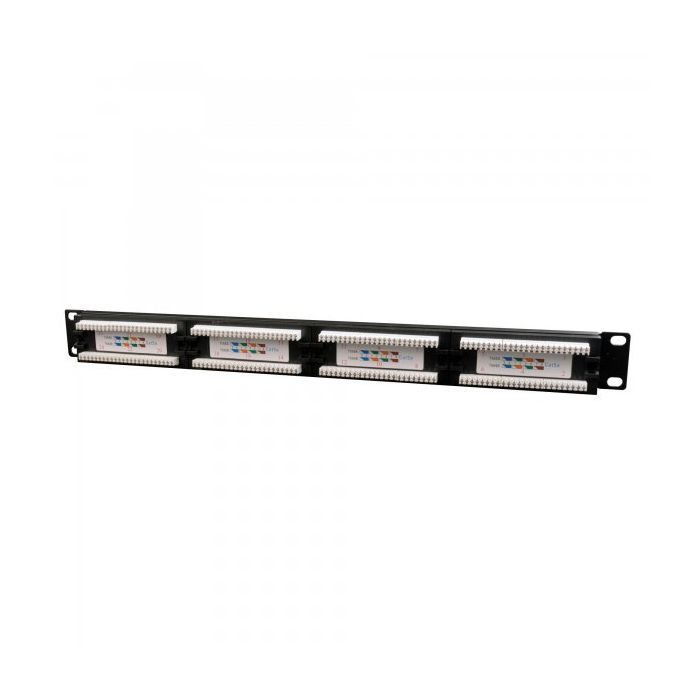 Патч-панель 19" 24xRJ-45 UTP cat.5е, 1U, тип 110 Cablexpert (NPP-C524CM-001) изображение 2