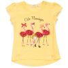 Футболка детская Breeze с фламинго и капри (13490-98G-yellow) изображение 5