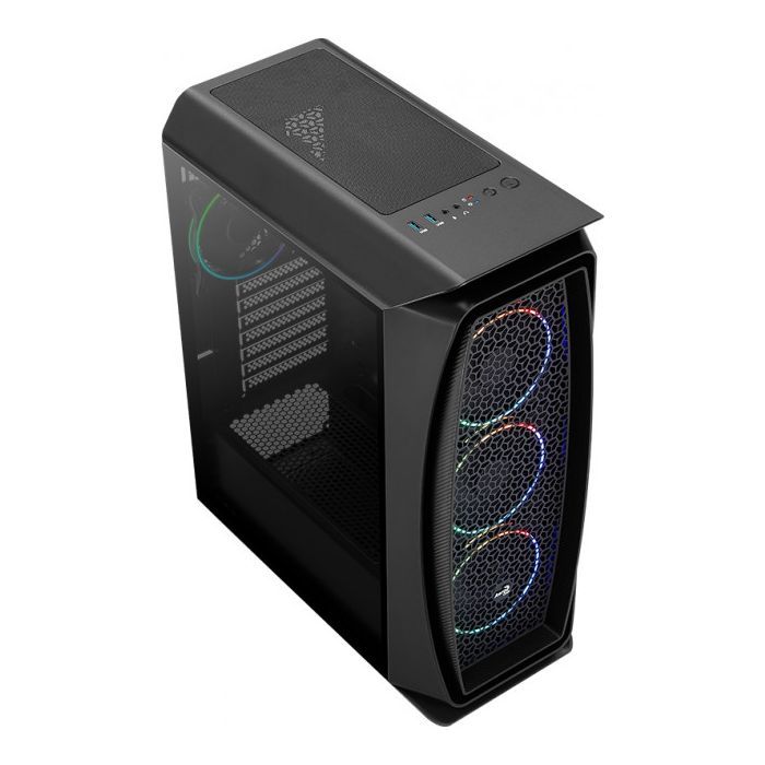Корпус AeroCool Aero One Mini Eclipse-G-BK-v1 Black зображення 2