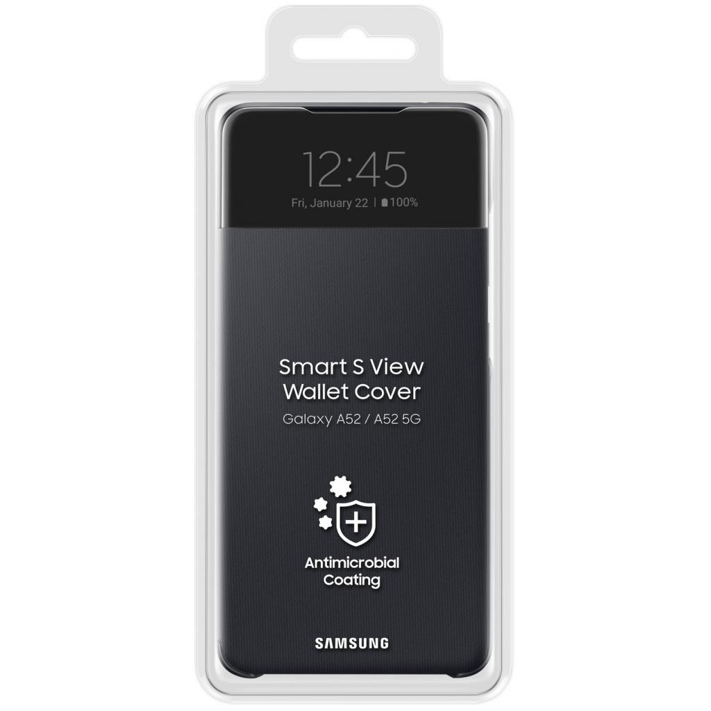 Чохол до мобільного телефона Samsung SAMSUNG Galaxy A52/A525 S View Wallet Cover Black (EF-EA525PBEGRU) зображення 5