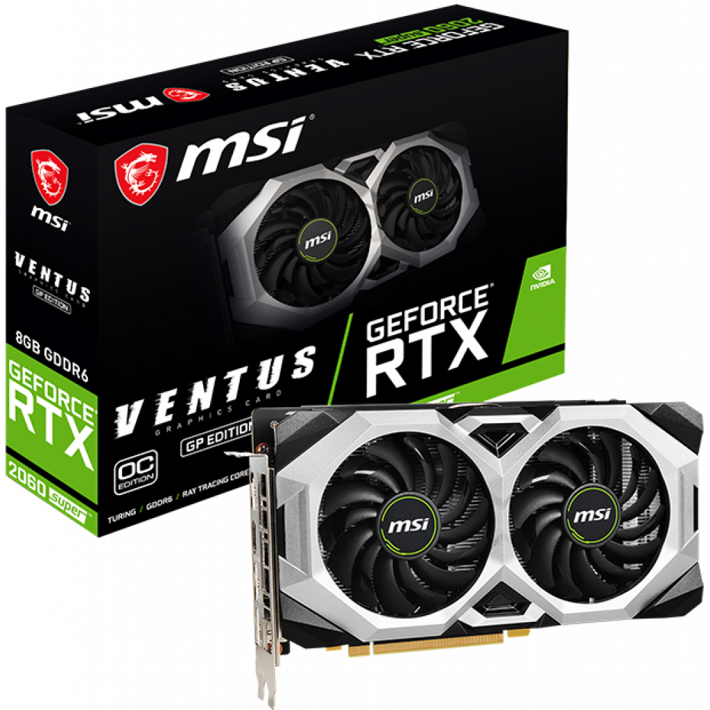 Відеокарта MSI GeForce RTX2060 6144Mb VENTUS GP OC (RTX 2060 VENTUS GP OC)