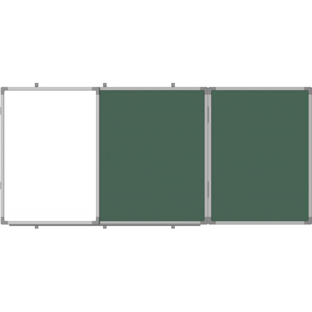 Школьная доска Sector магнитная мел-маркерная 400х100 (КМ4010) изображение 2