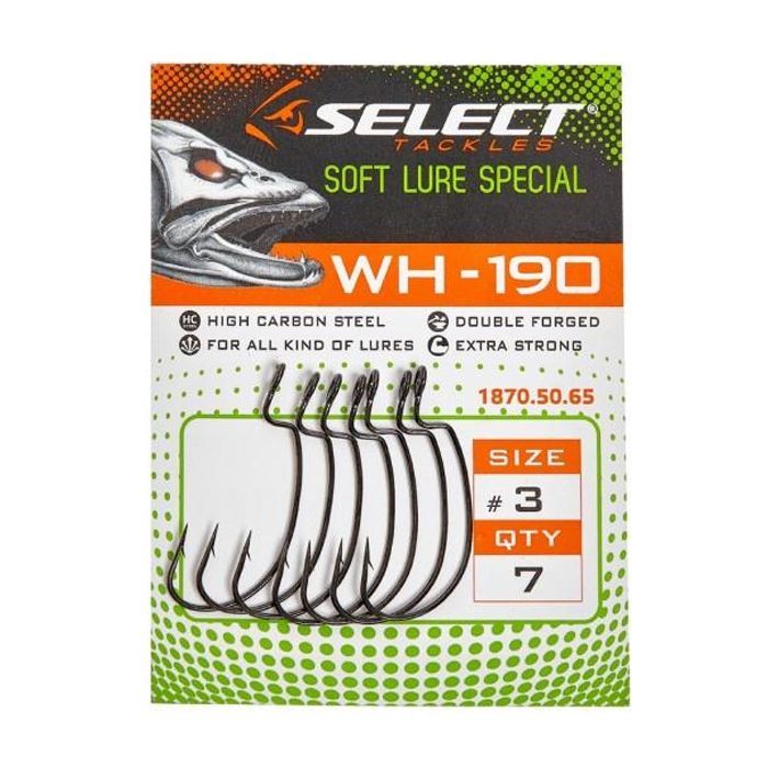 Крючок Select WH-190 08 (9 шт/уп) (1870.50.62) изображение 2