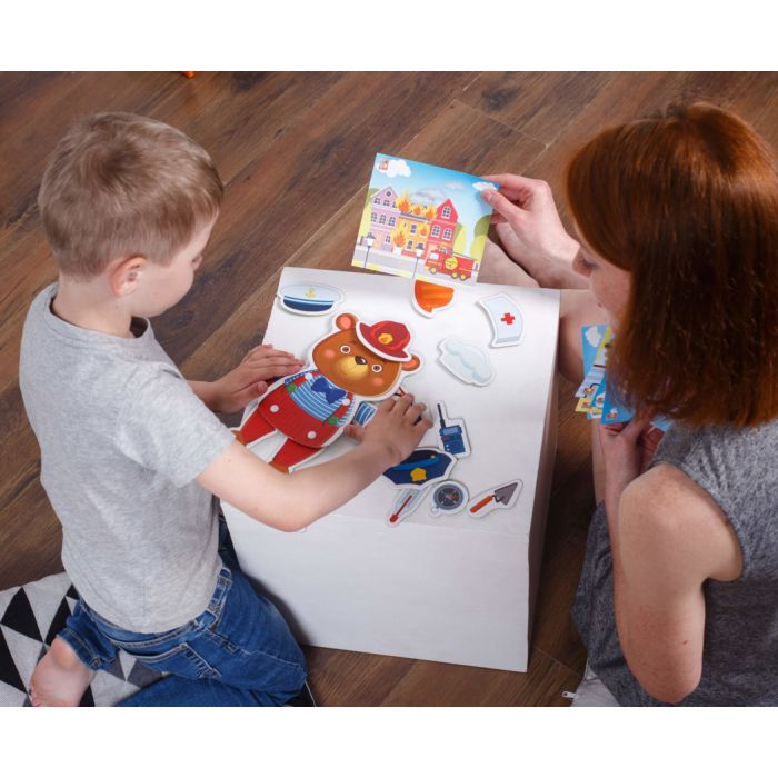 Развивающая игрушка Vladi Toys Игра с подвижными деталями Мишка, русский язык (VT2109-06) изображение 3