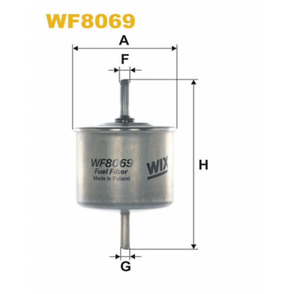 Фільтр паливний Wixfiltron WF8069