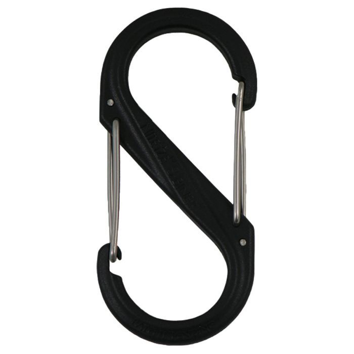 Карабин туристический Nite ize Plastic Carb S Biner Size 10 NI796 Black (4823082709403)