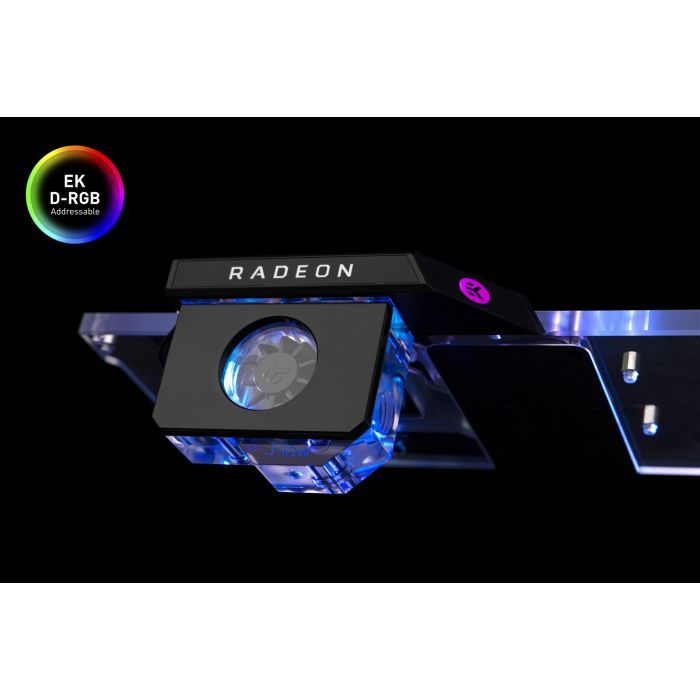 Фитинг для СЖО Ekwb EK-Quantum Scalar Flow Indicator Bottom-To-Top D-RGB - Black (3831109829738) изображение 3