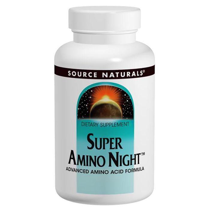 Витаминно-минеральный комплекс Source Naturals Усовершенствованная Амино Формула, Super Amino Night, 60 ка (SN0110)
