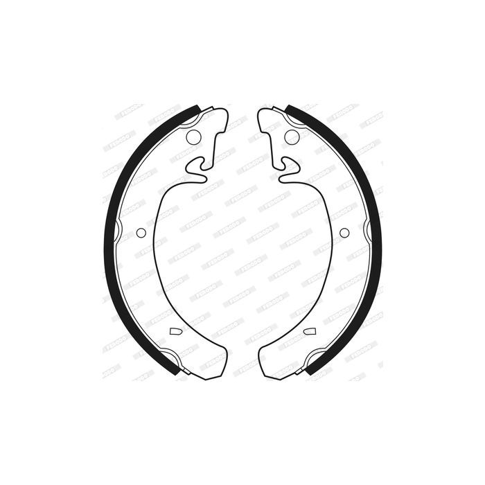 Гальмівні колодки FERODO FSB240 зображення 3