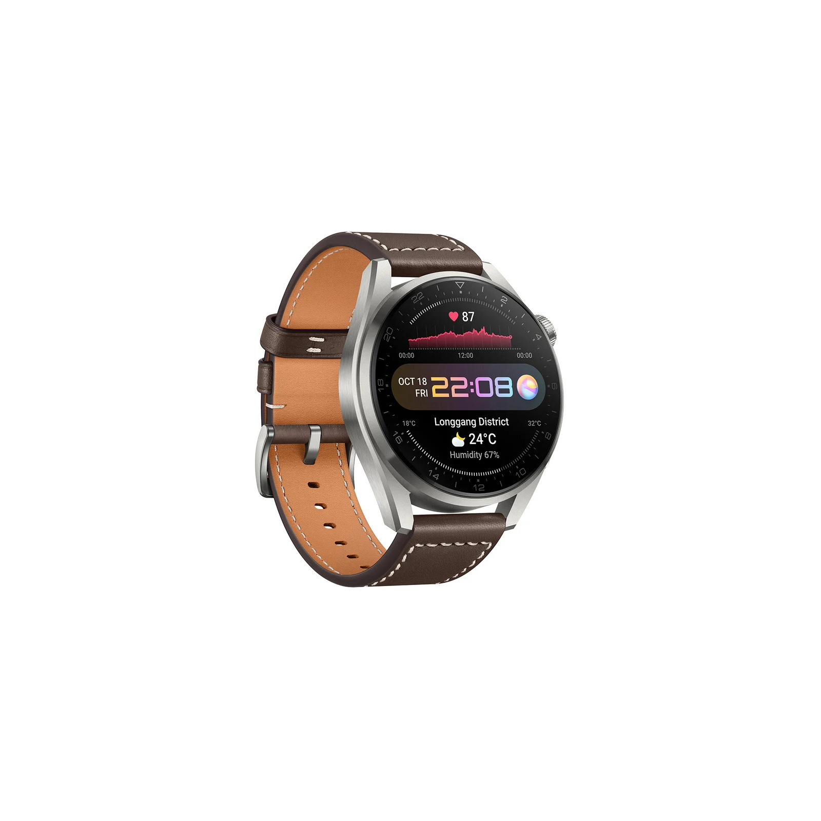 Смарт-годинник Huawei Watch 3 Pro Classic Titanium (55026781) зображення 3