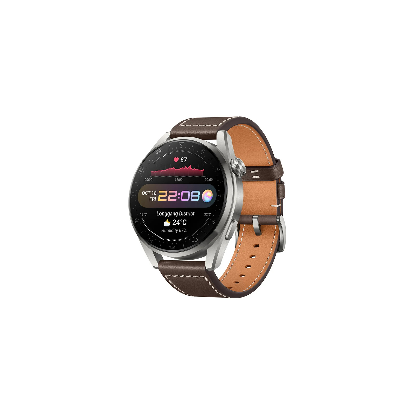 Смарт-годинник Huawei Watch 3 Pro Classic Titanium (55026781)