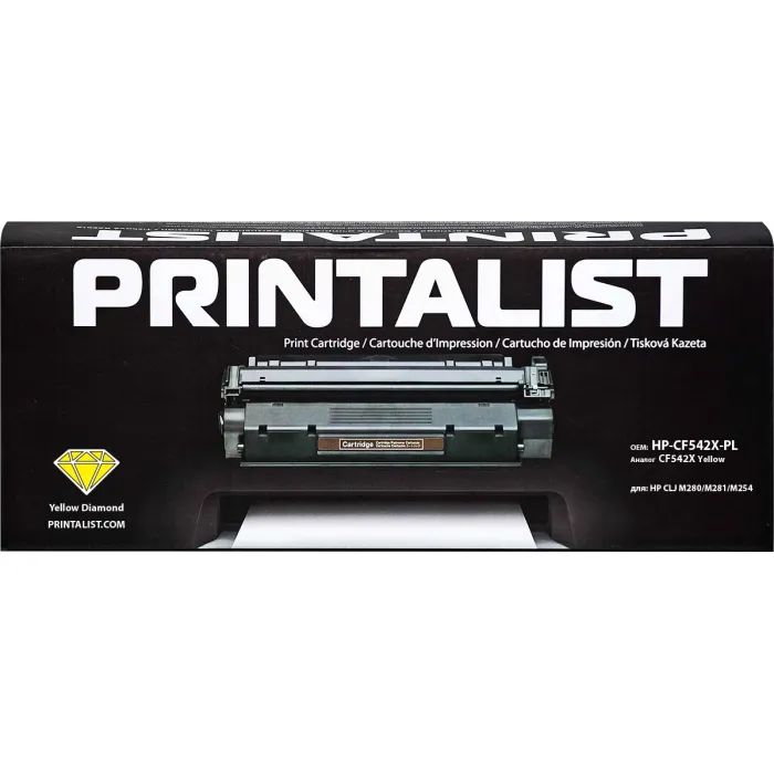 Картридж Printalist HP CLJ M280/M281/M254/ CF540X Black (HP-CF540X-PL)