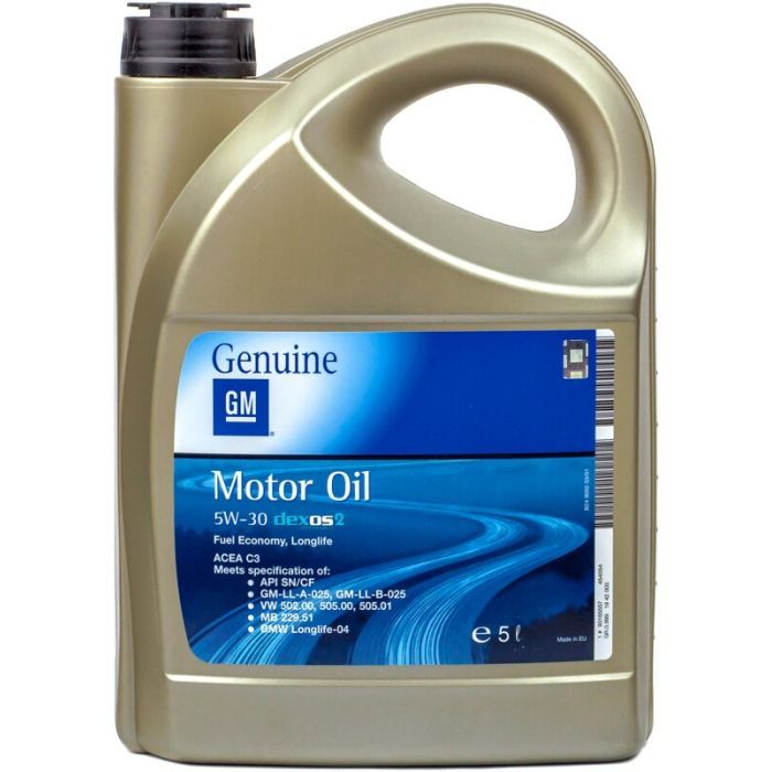 Моторное масло General Motors dexos2 5W-30, 4л (7158)