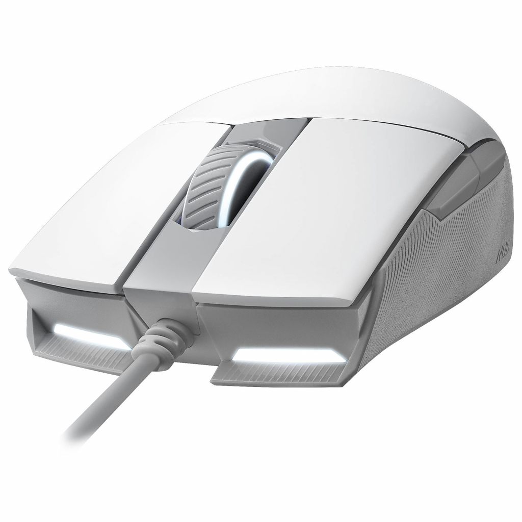 Мышка ASUS ROG Strix Impact II ML USB RGB White (90MP02C0-BMUA00) изображение 3