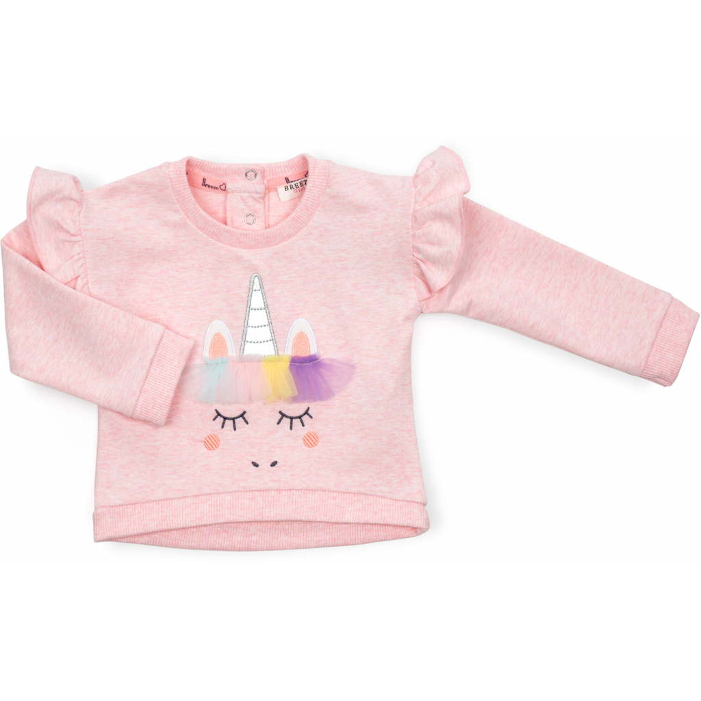 Набор детской одежды Breeze с единорогом (16060-86G-peach) изображение 2