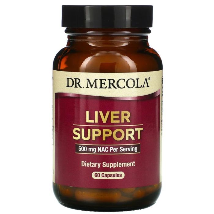 Антиоксидант Dr. Mercola Поддержка Печени, Liver Support, 60 капсул (MCL-01739)