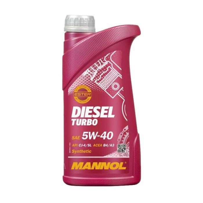 Моторное масло Mannol Diesel TURBO 5W-40 1L (MANNOL 5W-40 CG-4/SJ)