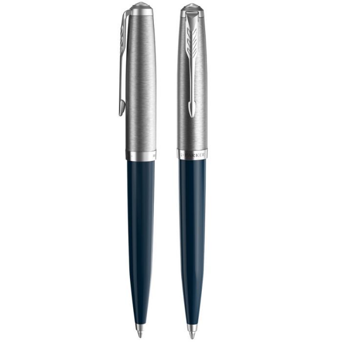 Ручка кулькова Parker PARKER 51 Midnight Blue CT BP (55 232) зображення 2