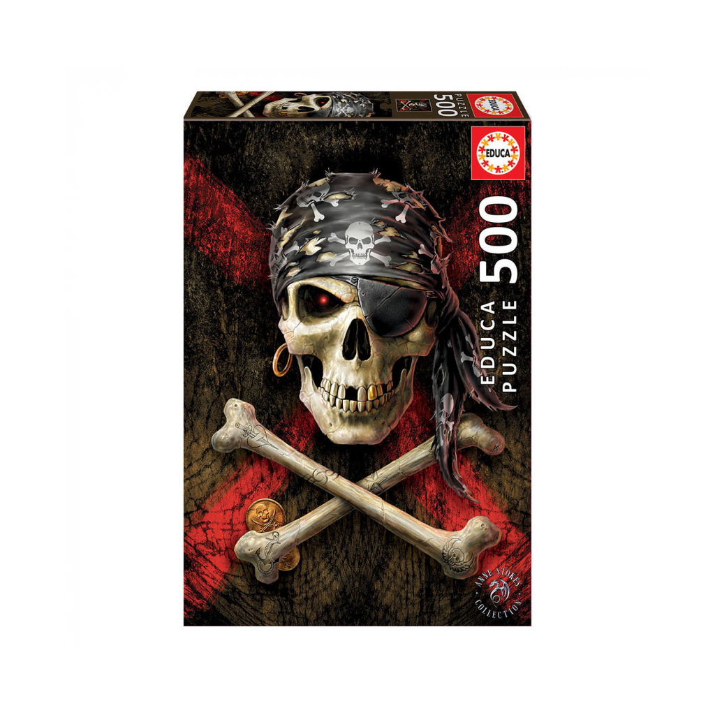 Пазл Educa Пиратский череп 500 элементов (6336908)