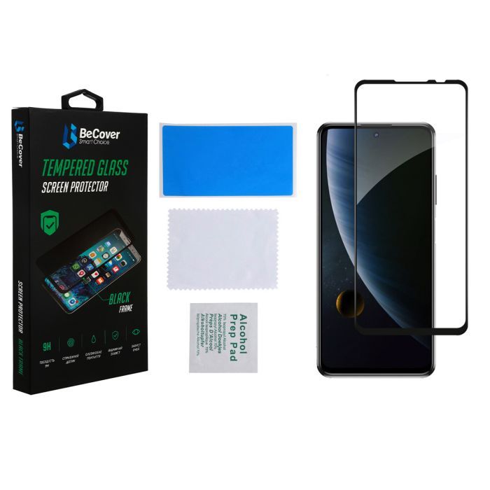 Скло захисне BeCover ZTE Blade V30 Black (706914) зображення 2