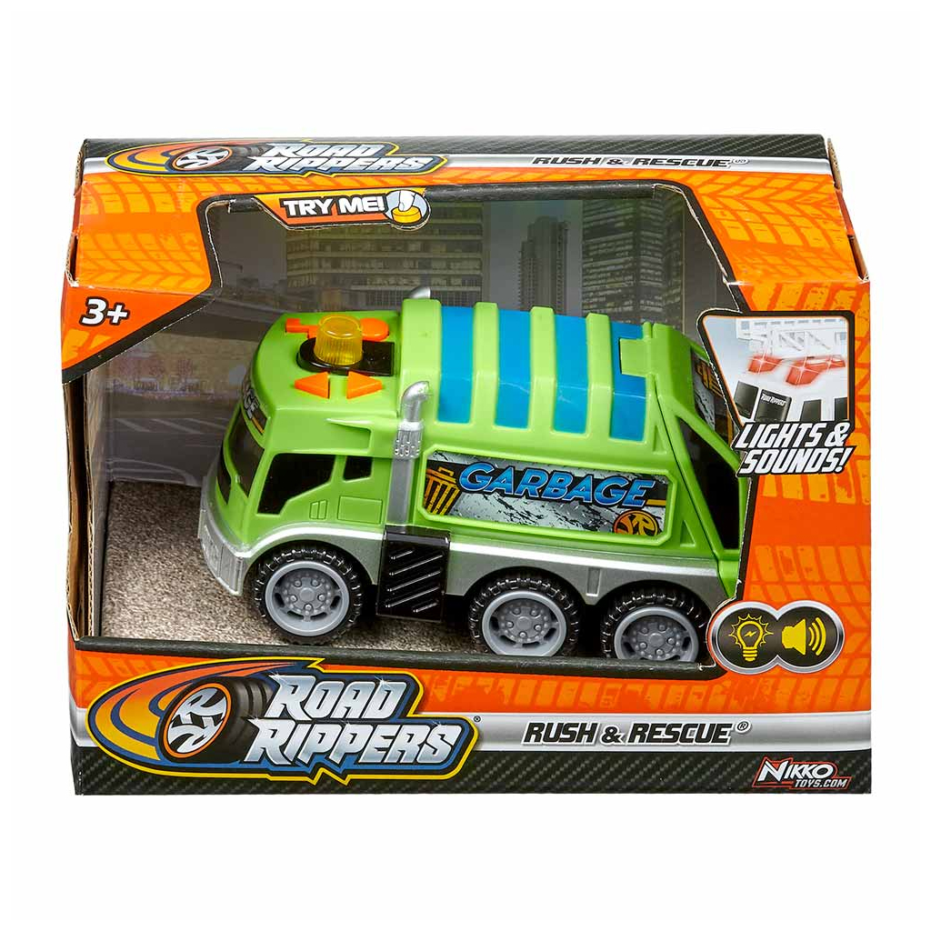 Машина Road Rippers Rush and rescue Сміттєвоз (20133) зображення 4