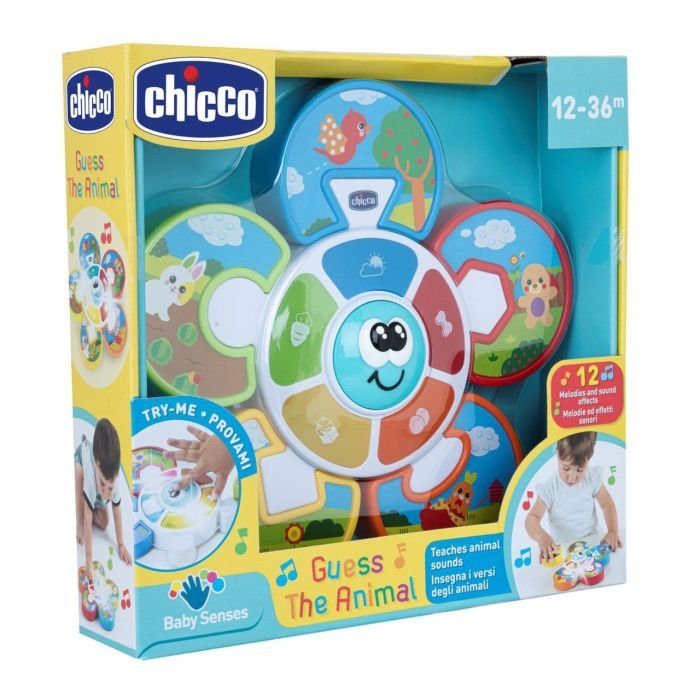 Розвиваюча іграшка Chicco сортер Вгадай тварину (10602.00) зображення 3