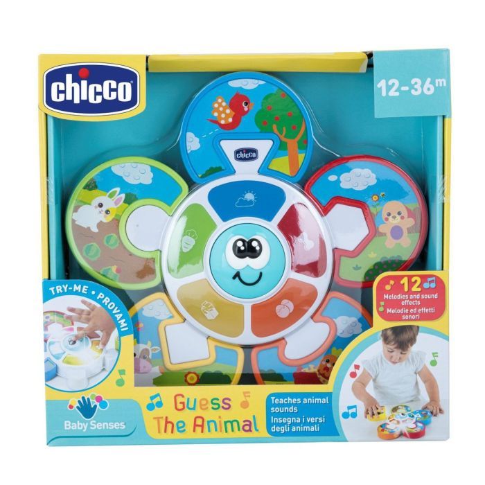Розвиваюча іграшка Chicco сортер Вгадай тварину (10602.00) зображення 4