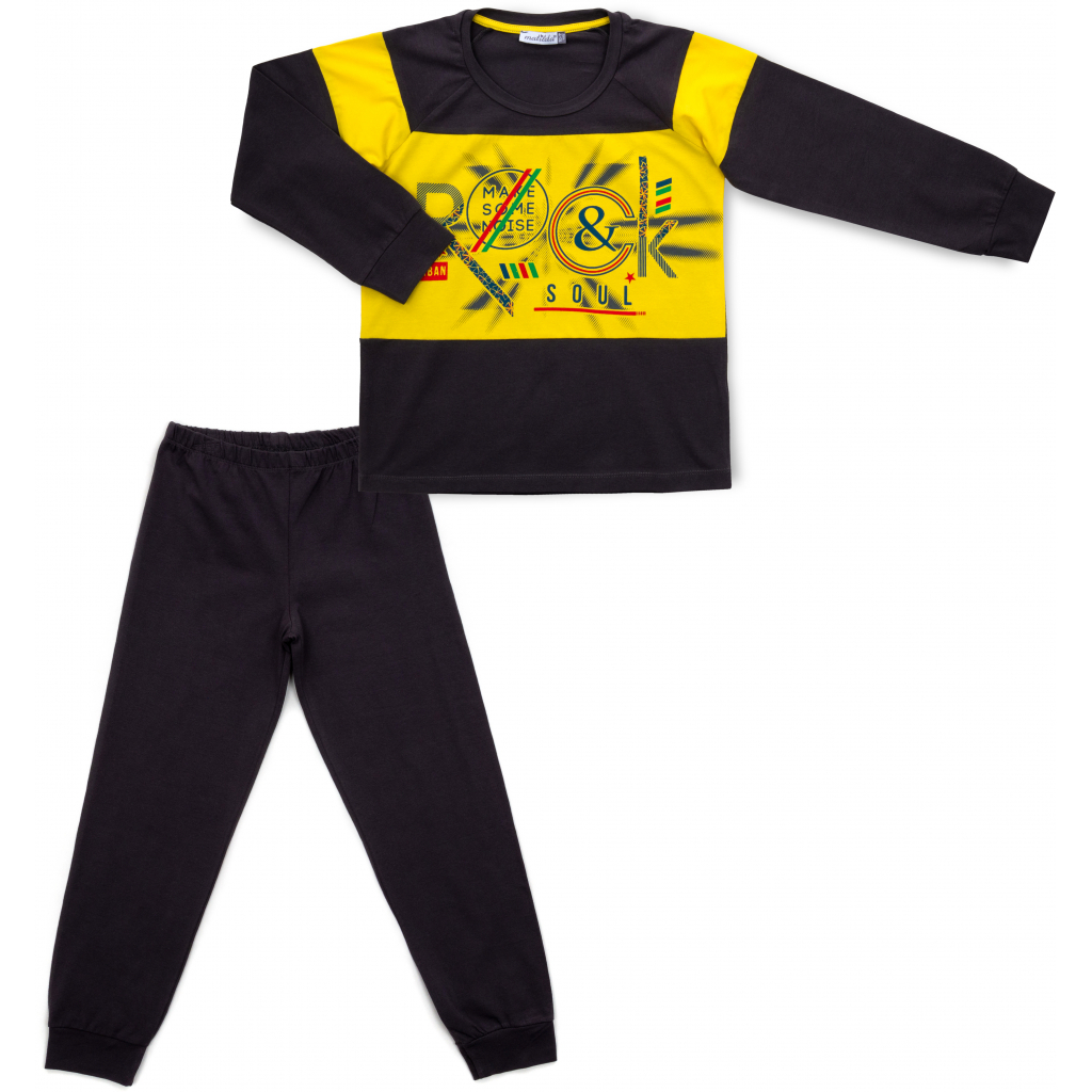 Пижама Matilda на манжетах (13208-3-164B-yellow)