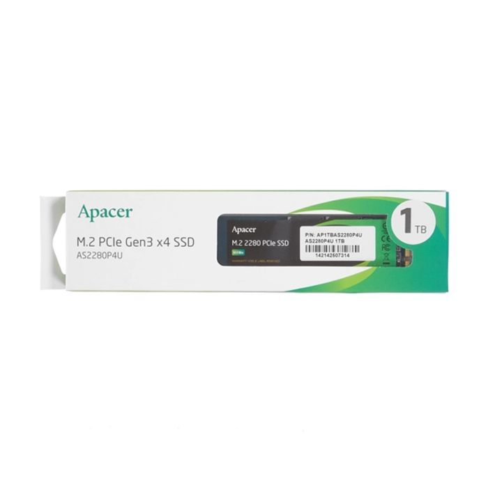 Накопитель SSD M.2 2280 1TB Apacer (AP1TBAS2280P4U-1) изображение 3