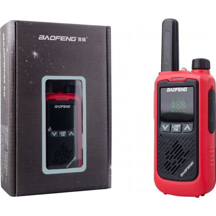 Портативная рация Baofeng BF-T17 Red Twin Pack изображение 12