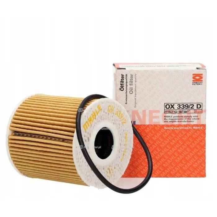 Фильтр масляный Mahle OX339/2D изображение 3