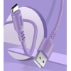 Дата кабель USB 2.0 AM to Type-C 1.0m soft silicone violet ColorWay (CW-CBUC044-PU) зображення 4