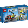 Конструктор LEGO City Перевозка спасательного вертолета 215 деталей (60343) изображение 7