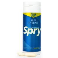 Жувальні гумки з ксилітом Spry натуральні з м'ятою перцевою 27 шт. (700596100817) зображення 2