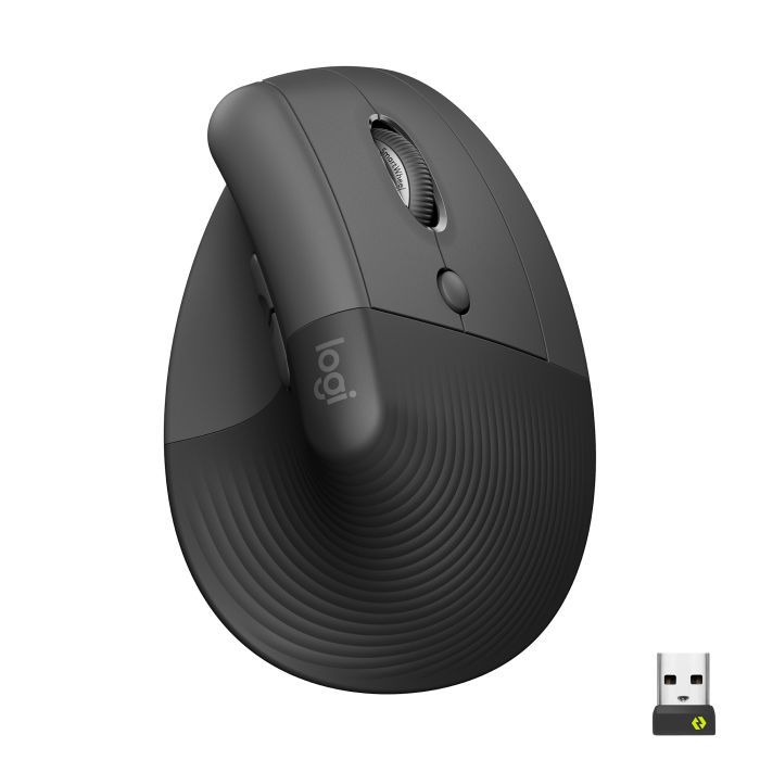 Мышка Logitech Lift Vertical Ergonomic Wireless/Bluetooth Rose (910-006478)