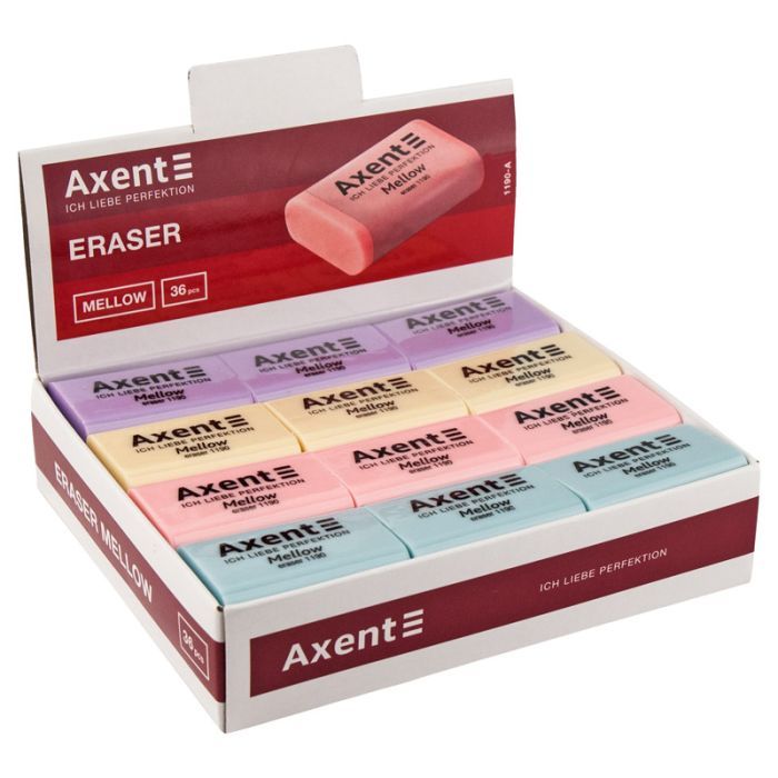 Гумка Axent Mellow, асорти (1190-A) зображення 2
