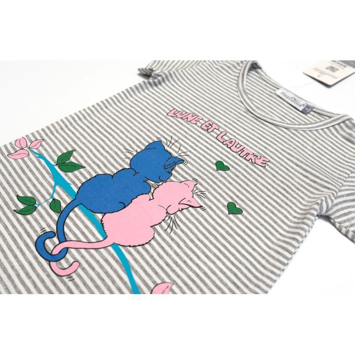 Піжама дитяча Matilda з котиками (12311-3-116G-pink) зображення 5