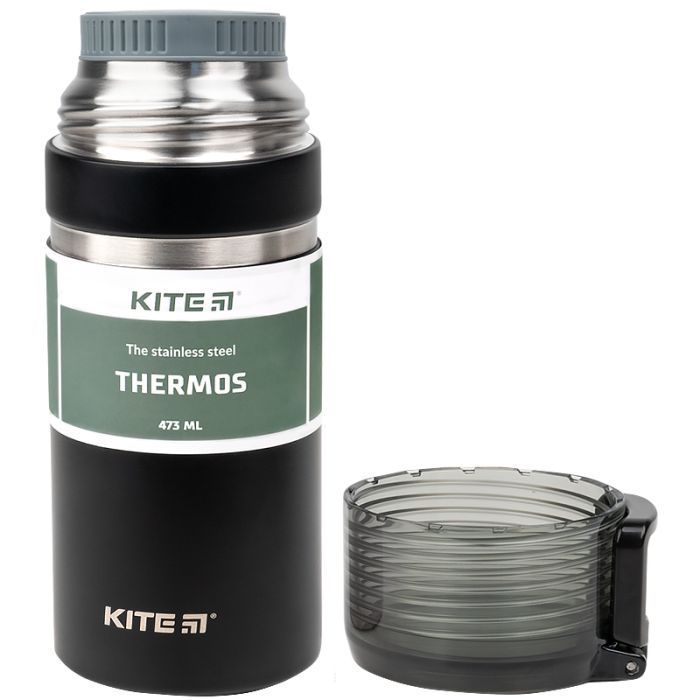 Поїльник-непроливайка Kite термос 473 мл., персиковий (K21-320-01) зображення 2