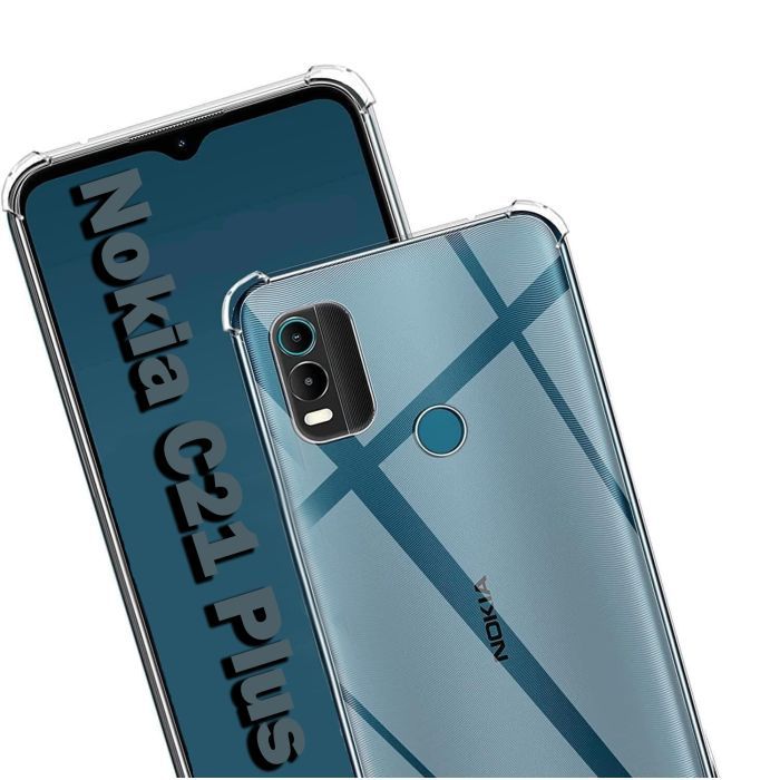 Чохол до мобільного телефона BeCover Anti-Shock Nokia C21 Plus Clear (707571)