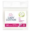 Ватные палочки Lady Cotton в полиэтиленовом пакете 300 шт. (4823071621402)