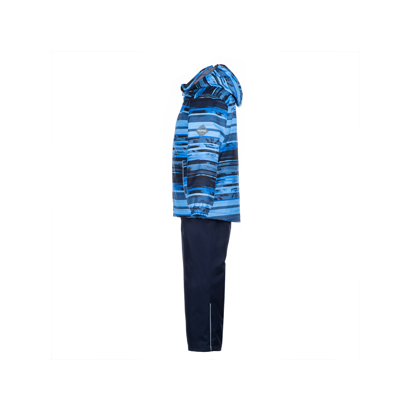 Комплект верхнього одягу Huppa YOKO 1 41190114 синій з принтом/темно-синій 146 (4741468761374) зображення 2
