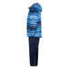 Комплект верхней одежды Huppa YOKO 1 41190114 синий с принтом/тёмно-синий 134 (4741468761350) изображение 2