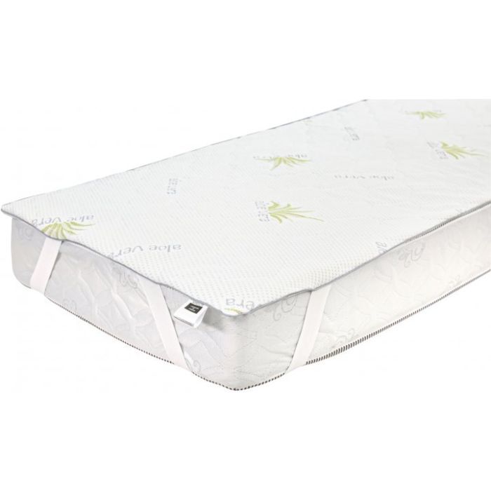 Наматрацник MirSon №1050 Alberto Тенцель (Modal) Seasons Aloe Vera 200х200 см (2200001508859)