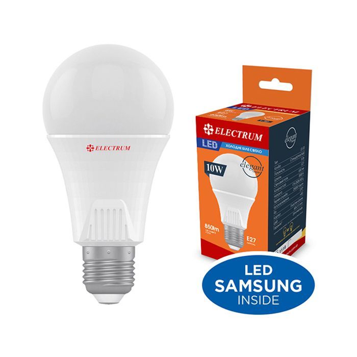 Лампочка Electrum A60 10W PA LS-33 Elegant Е27 Ra90 4000K (A-LS-1912)